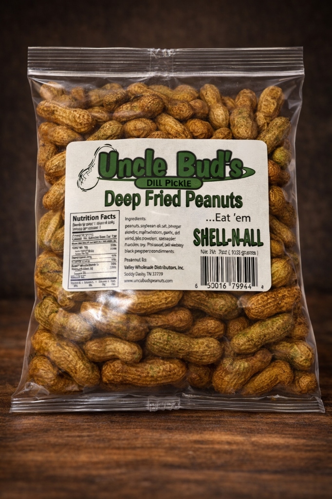Dill Pickle Deep Fried Peanuts